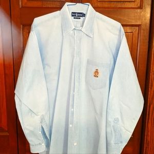 Polo by Ralph Lauren Chambray Button Down Shirt. M XL